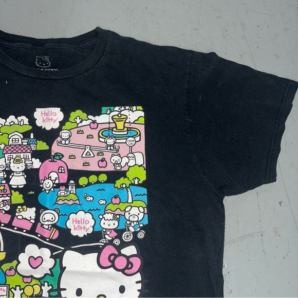 Bioworld Black Hello Kitty Kids T-Shirt - Picture 3 of 4